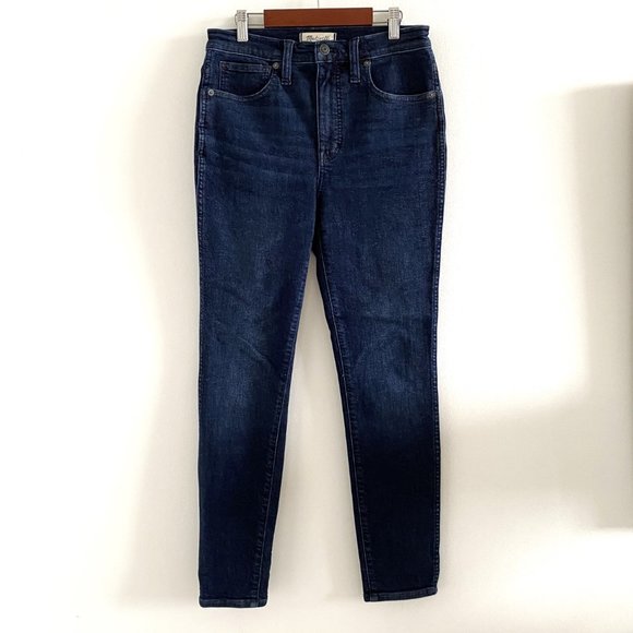 Madewell 10" High-Rise Skinny Jeans in Bensley Wash - Picture 4 of 11